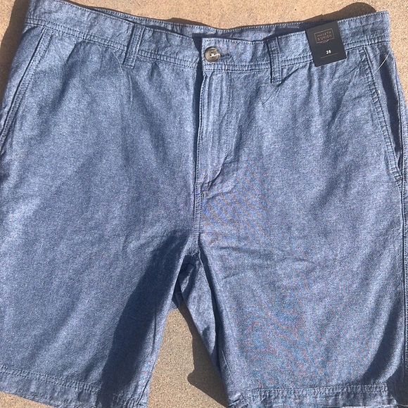 14th & UNION SHORTS -NWT- MENS BLUE 36 - Picture 2 of 5